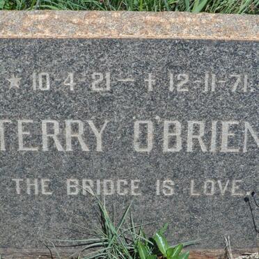 O'BRIEN Terry 1921-1971