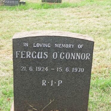 O'CONNOR Fergus 1924-1970