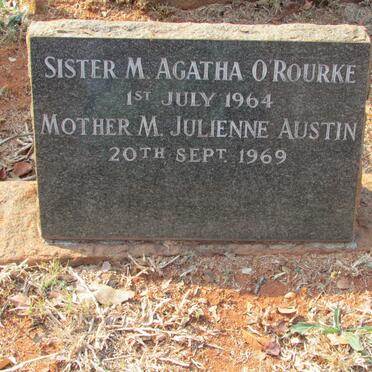 O'ROURKE M. Agatha -1964 :: AUSTIN M. Julienne -1969