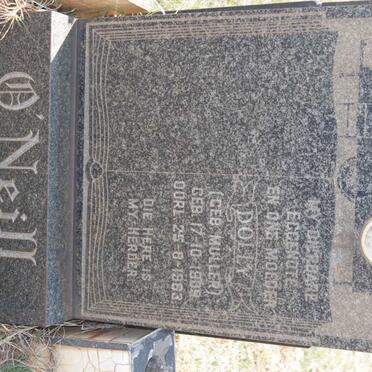 O'NEILL Dolly nee MULLER 1909-1963