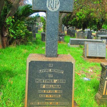 O'SULLIVAN Mortimer John -1951