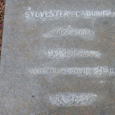 QUINLAN Sylvester C. 1907-1961 &amp; Cecilia J. 1910-1987