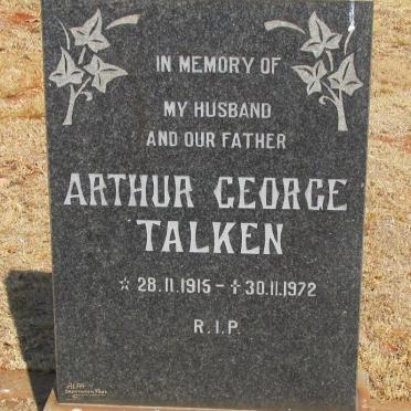TALKEN Arthur George 1915-1972