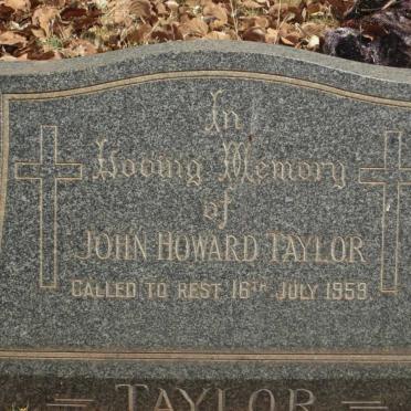 TAYLOR John Howard -1959