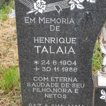 TALAIA Henrique 1904-1986