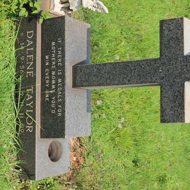 TAYLOR Dalene 1956-1989