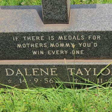 TAYLOR Dalene 1956-1989