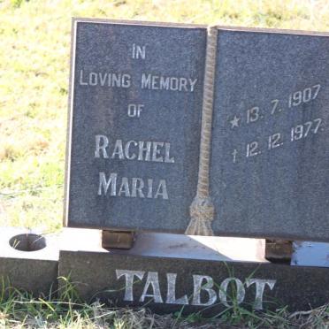TALBOT Rachel Maria 1907-1977