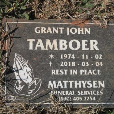 TAMBOER Grant John 1974-2018