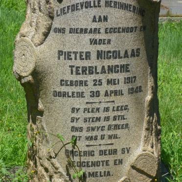 TERBLANCHE Pieter Nicolaas 1917-1948