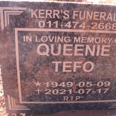 TEFO Queenie 1949-2021