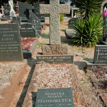 TEODORCZUK Wladyslaw Jan 1903-1972 &amp; Henryka Maria 1907-1996