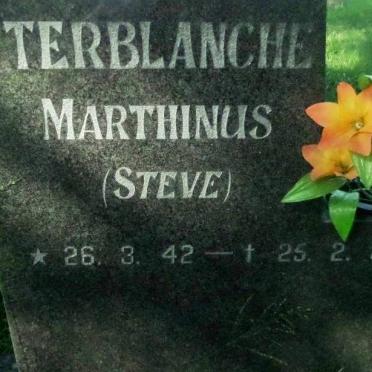 TERBLANCHE Marthinus 1942-1981