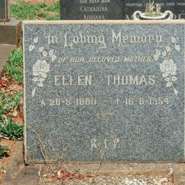 THOMAS Ellen 1880-1954