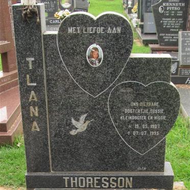 THORESSON Tlana 1987-1995