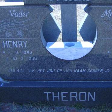 THERON Henry 1943-1986 &amp; Tina 1944-