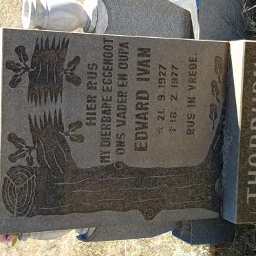 THORBURN Edward Ivan 1927-1977