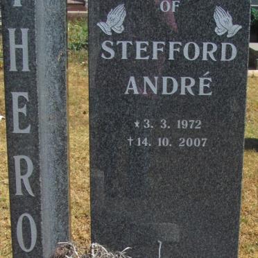 THERON Stefford André 1972-2007