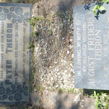 THERON Peter 1889-1954 :: THERON August Frederick 1922-1973
