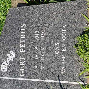 THEART Gert Petrus 1913-1991