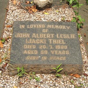 ? Gottlieb 1884-1952 &amp; Alice Margaret 1889-1973 :: THIEL John Albert Leslie -1963