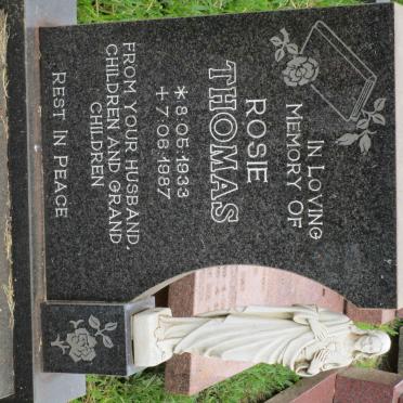 THOMAS Rosie 1933-1987