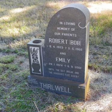 THIRLWELL Robert 1923-1966 &amp; Emily 1924-2001