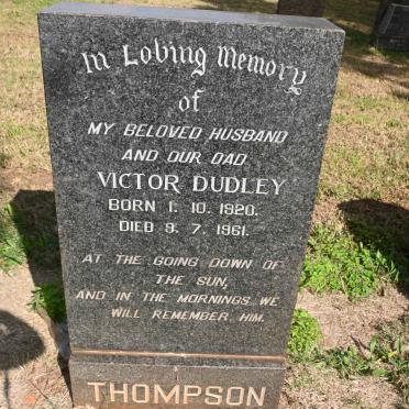 THOMPSON Victor Dudley 1920-1961