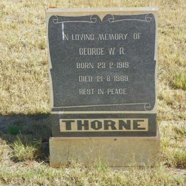 THORNE George W.R. 1919-1969