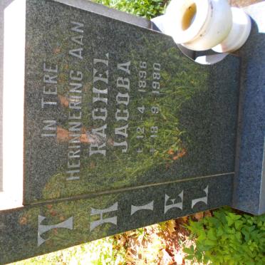 THIEL Rachel Jacoba 1896-1980