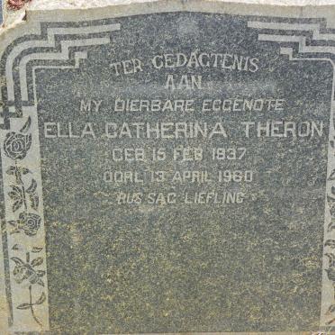 THERON Ella Catherina 1937-1960