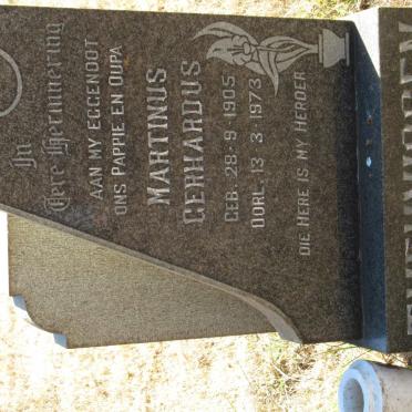 THEUNISSEN Martinus Gerhardus 1905-1973