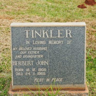 TINKLER Herbert John 1905-1969