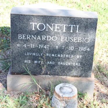 TONETTI Bernardo Eusebio 1947-1984