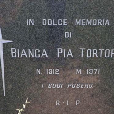 TORTORA Bianca Pia 1912-1971