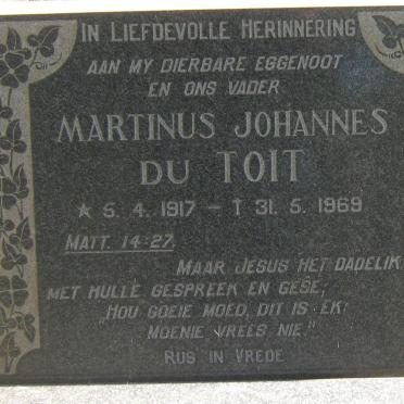 TOIT Martinus Johannes, du 1917-1969
