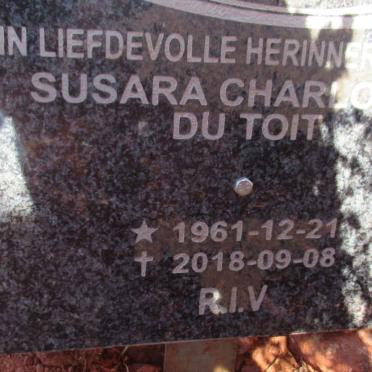 TOIT Susara Charlotte, du 1961-2018