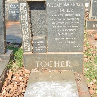TOCHER William MacKenzie -1956 &amp; Annie -1970