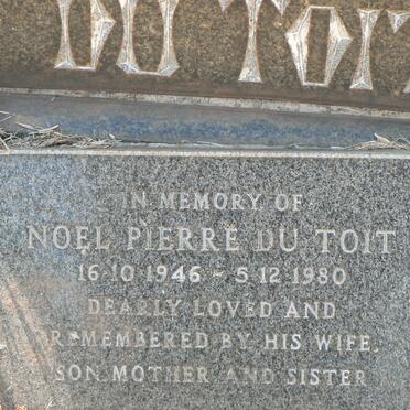 TOIT Noel Pierre, du 1946-1980