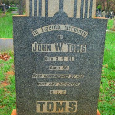 TOMS John W. -1951