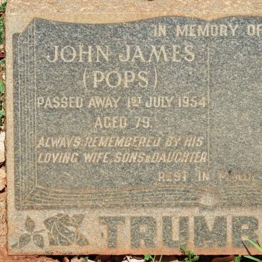 TRUMBLE John James  -1954