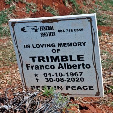 TRIMBLE Franco Alberto 1967-2020