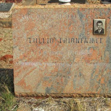 TRIONFANTE Tullio 1943-1965