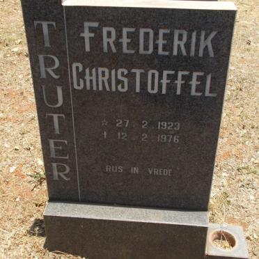 TRUTER Frederik Christoffel 1923-1976
