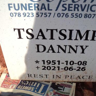 TSATSIMPE Danny 1951-2021