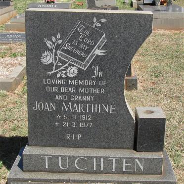 TUCHTEN Joan Marthiné 1912-1977