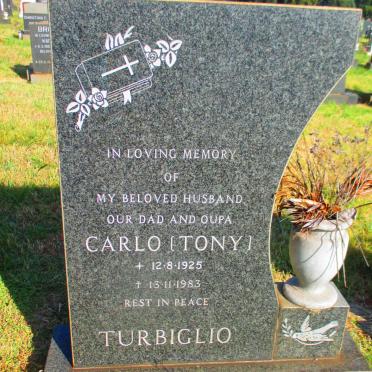 TURBIGLIO Carlo 1925-1983