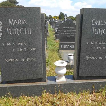 TURCHI Emiliano 1898-1970 &amp; Maria 1898-1980