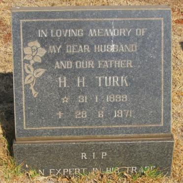 TURK H.H. 1899-1971