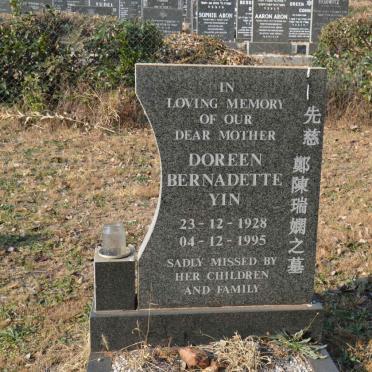 YIN Doreen Bernadette 1928-1995